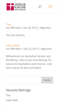 Mobile Screenshot of josuakirchedortmund.de